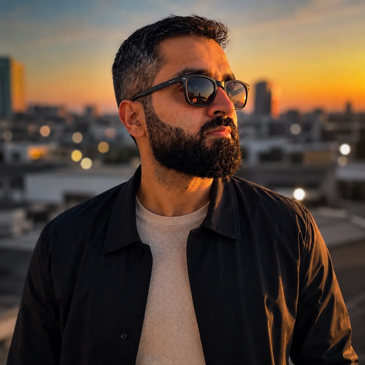Editorial portrait of Taimoor Asghar